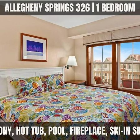Allegheny Spring 326, Ski In Out, Pool Hottub Snowshoe Exterior foto
