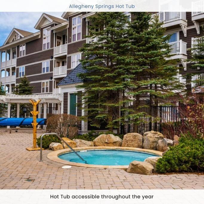 Allegheny Spring 326, Ski In Out, Pool Hottub Snowshoe Exterior foto